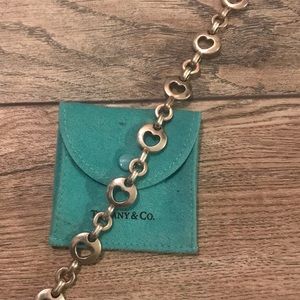 Authentic Tiffany and Co. heart bracelet